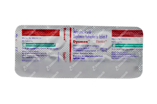 Dysmen 10/250 MG Tablet 10