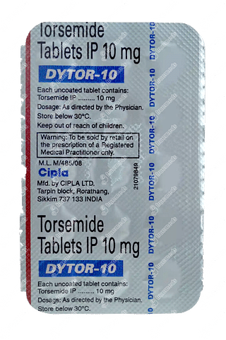 Dytor 10 MG Tablet 15