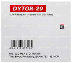 Dytor 20 Tablet 15