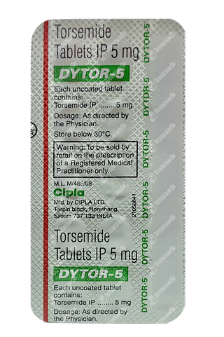 Dytor 5 MG Tablet 15