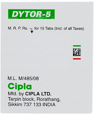 Dytor 5 Tablet 15