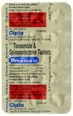 Dytor Plus 10 Tablet 15