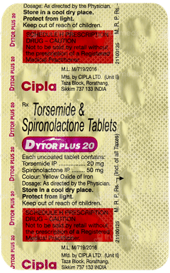 Dytor Plus 20 Tablet 15