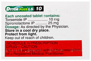 Dytor Plus Ls 10 Tablet 15