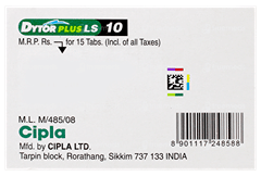 Dytor Plus Ls 10 Tablet 15 Dytor Plus Ls 10 Tablet 15