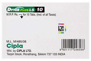 Dytor Plus Ls 10 Tablet 15