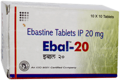 Ebal 20 Tablet 10 Ebal 20 Tablet 10
