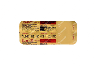 Ebast 20 MG Tablet 10