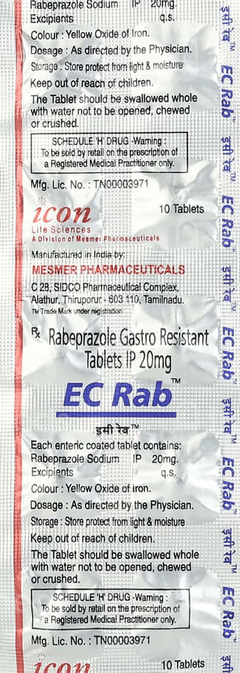 Ec Rab Tablet 10 Ec Rab Tablet 10