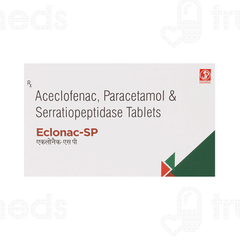 Eclonac Sp 100/500/15 MG Tablet 10 Eclonac Sp 100/500/15 MG Tablet 10