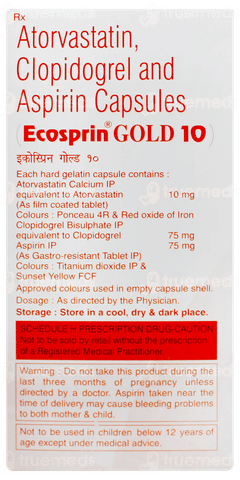 Ecosprin Gold 10 Capsule 15