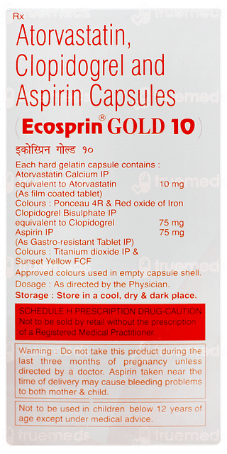 Ecosprin Gold 10 Capsule 15