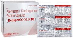 Ecosprin Gold 20 Capsule 15