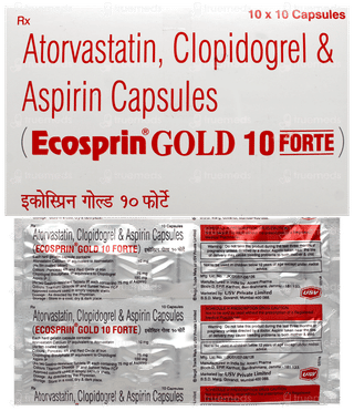Ecosprin Gold 10 Forte Capsule 10