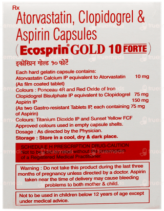 Ecosprin Gold 10 Forte Capsule 10