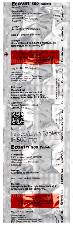 Ecovin 500 Tablet 10 Ecovin 500 Tablet 10