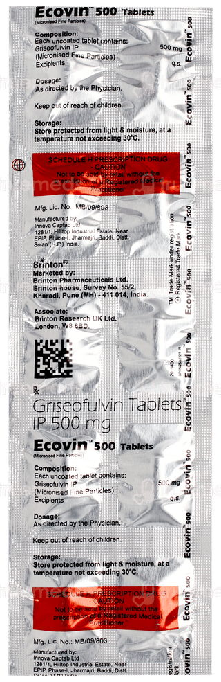 Ecovin 500 Tablet 10