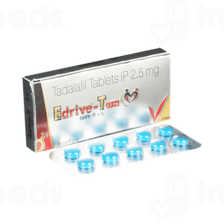 Edrive T 2.5 MG Tablet 10
