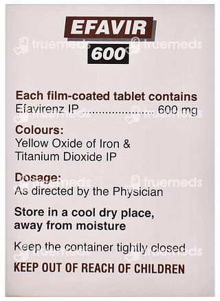 Efavir 600 Tablet 30