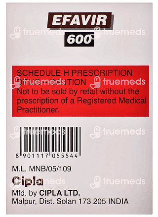 Efavir 600 Tablet 30