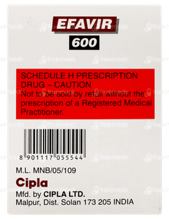 Efavir 600 Tablet 30