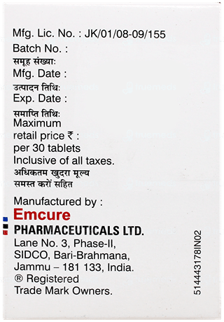 Efcure 600 Tablet 30