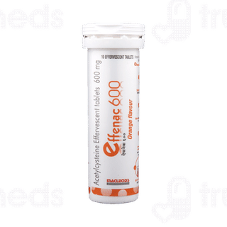 Effenac 600 Orange Flavour Effervescent Tablet 10
