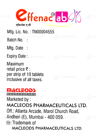 Effenac Ab Tablet 10