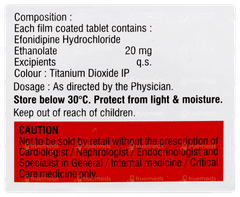 Efnocar 20 Tablet 10