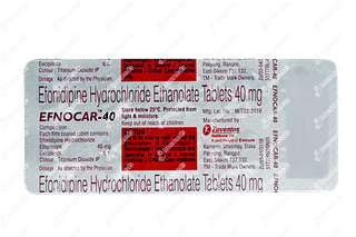 Efnocar 40 Tablet 10