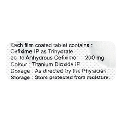 Efoxim 200 Tablet 10 Efoxim 200 Tablet 10