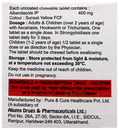 Eldoben 400 Chewable Tablet 1