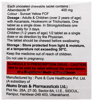 Eldoben 400 Chewable Tablet 1
