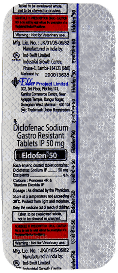 Eldofen 50 Tablet 10