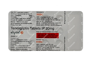 Eliptin 20 MG Tablet 15