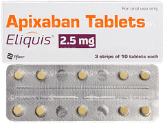 Eliquis 2.5mg Tablet 10