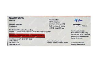 Eliquis 5mg Tablet 20