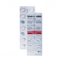 Eliquis 5mg 2 Strips Of 10 Tablets Eliquis 5mg 2 Strips Of 10 Tablets