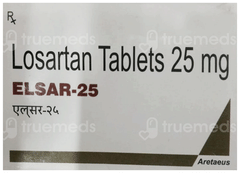Elsar 25 Mg Tablet 10