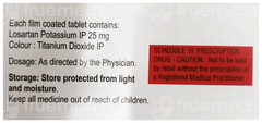 Elsar 25 Mg Tablet 10