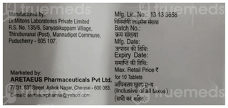 Elsar 25 Mg Tablet 10