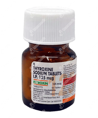 Eltroxin 125 MCG Tablet 60