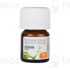 Eltroxin 125mcg Tablet 60