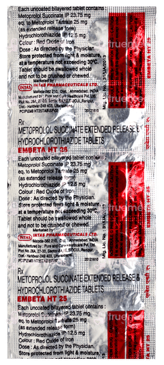 Embeta Ht 25 Tablet 10 Embeta Ht 25 Tablet 10