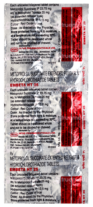 Embeta Ht 25 Tablet 10