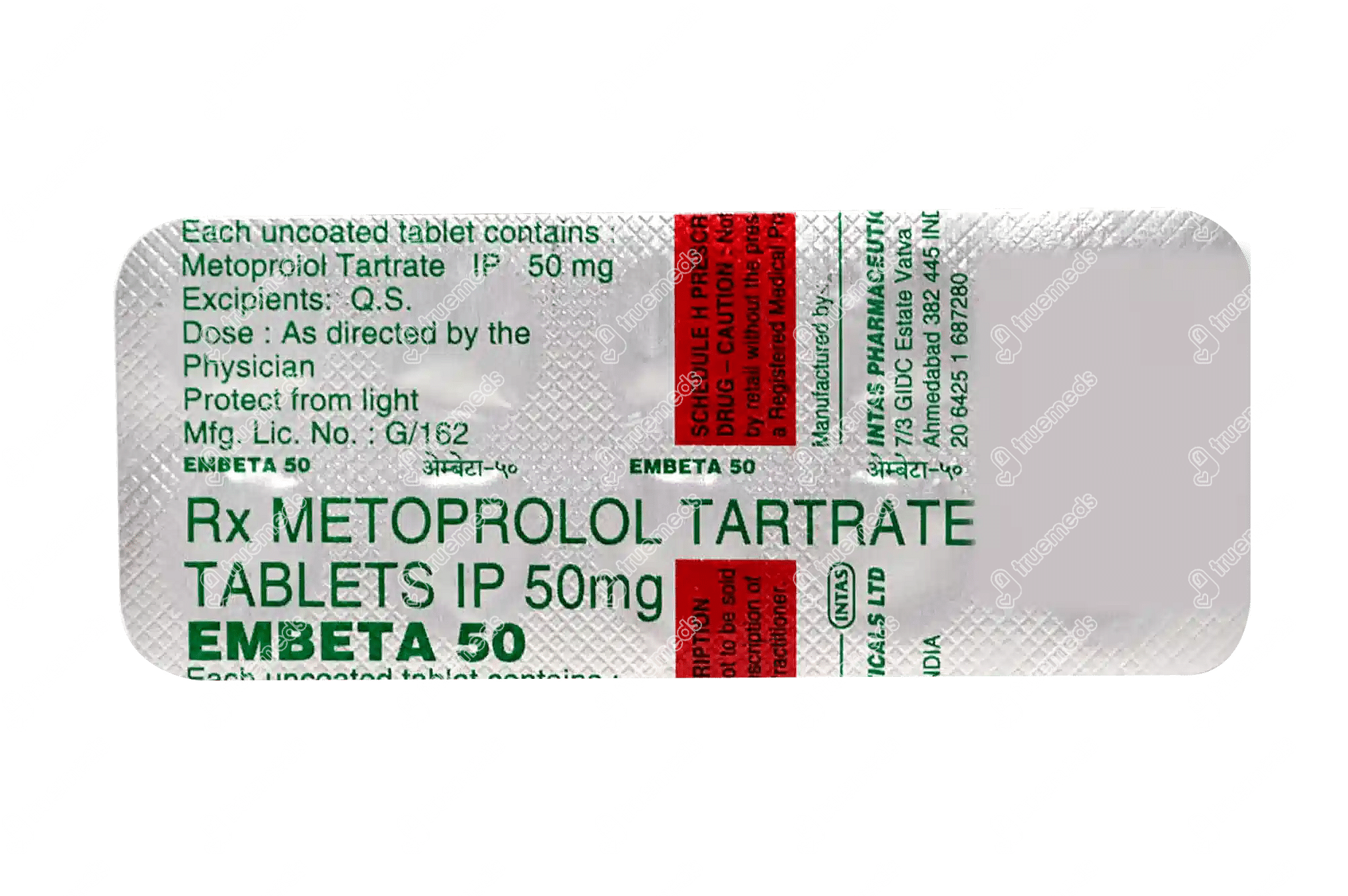 Embeta 50 MG | Order Embeta 50 MG Tablet Online at Truemeds