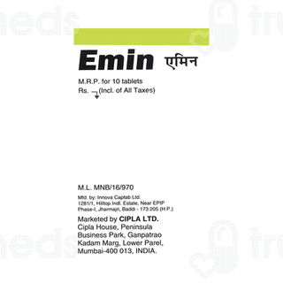 Emin 25 MG Tablet 10