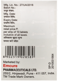Emlevo 1000 Tablet 10