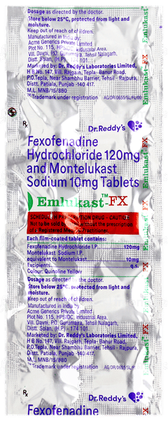Emlukast Fx Tablet 10