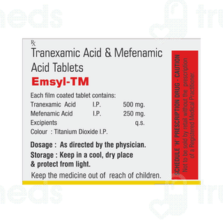 Emsyl Tm 500/250 MG Tablet 10